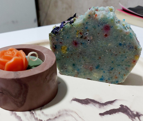 صابون آلوئه ورا،خیار و گل ختمی